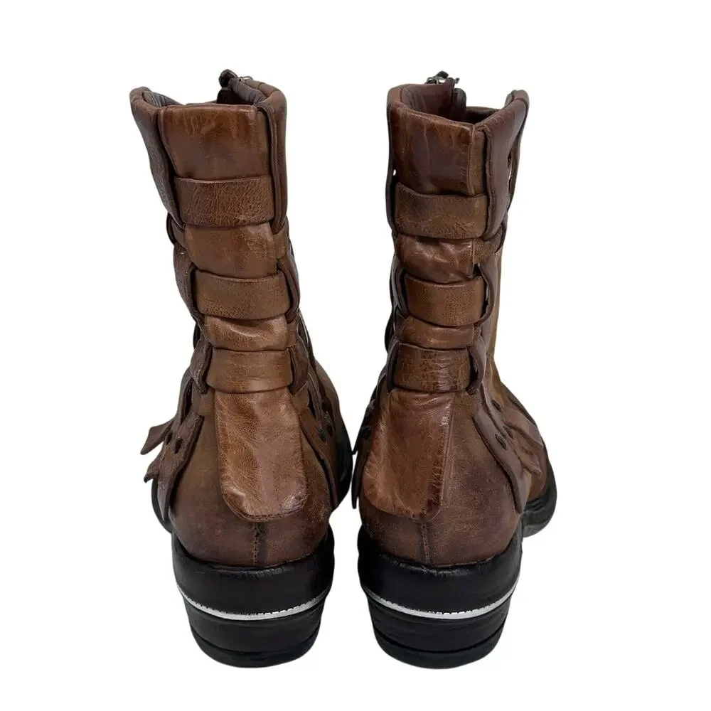 A.S. 98 Airstep Boho Biker Ankle Boots